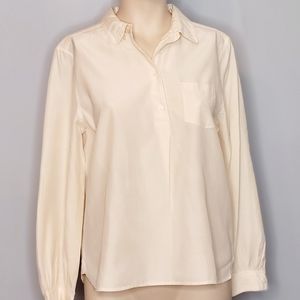Margaret Howell Beige Pullover Long Sleeve Shirt